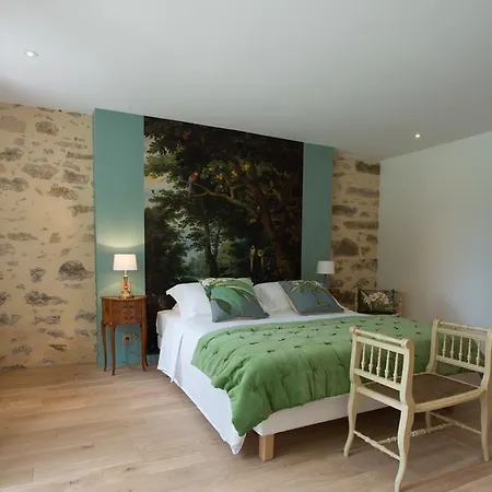 לינה וארוחת בוקר Manoir Des Logis